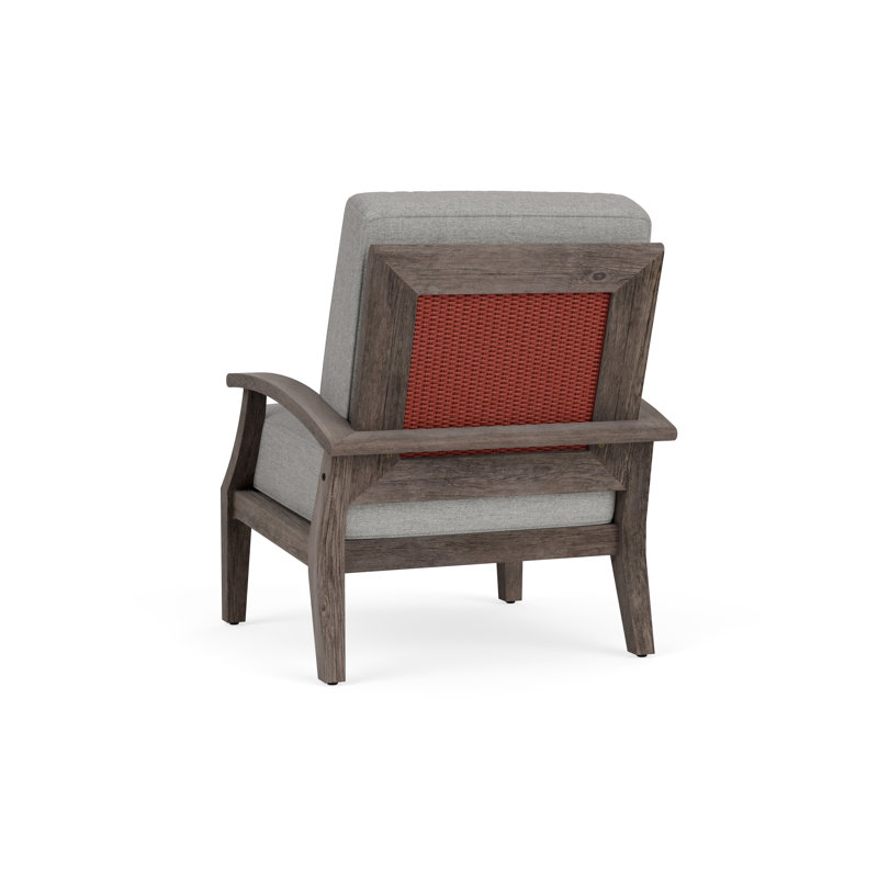 Frontier Outdoor Lounge Chair, Demo Stone, Charcoal