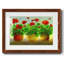 Geraniums III, reproduction d'art encadrée-1066746587