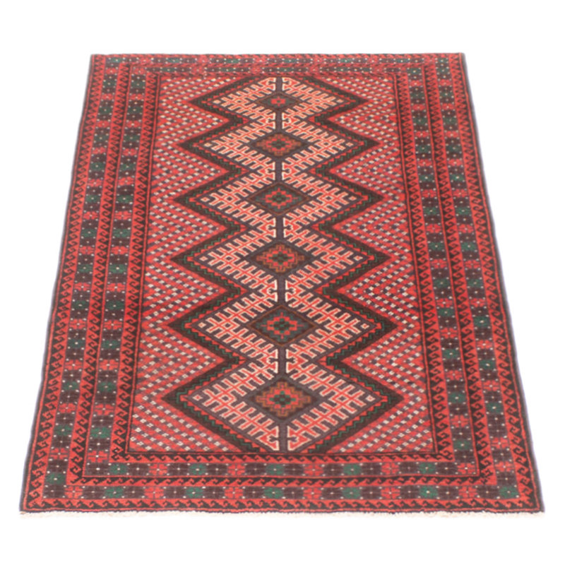Tapis rouge Teimani 2 pi 11 po x 5 pi 3 po