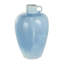 Hennecy Ceramic Ombre Decorative Blue Vase with Unique Texturing