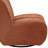  25.2'' W Swivel Upholstered Slipper Accent Chair-1231240307