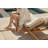 Haven Outdoor Teak Wood Chaise Lounge , Sunbrella Cushion Included-72366607