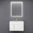 Milana Floating Bathroom Vanity With Reinforced Acrylic Sink In Gloss White And Right Side Drawers-1166776755