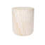 Table d'appoint d'extérieur, table d'appoint cylindrique MgO avec texture ondulée-50820394