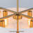 4-light Faux Alabaster Drum Chandelier-970318240