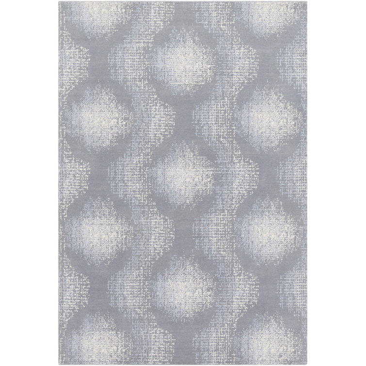Chaim Wool Ikat Indoor Rug