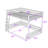 Metal Bunk Bed With Ladder And Guardrails-158494429-158494428