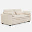 Canapé d'appoint confortable à 2 places Manuel Corduroy avec coussin amovible-187574866