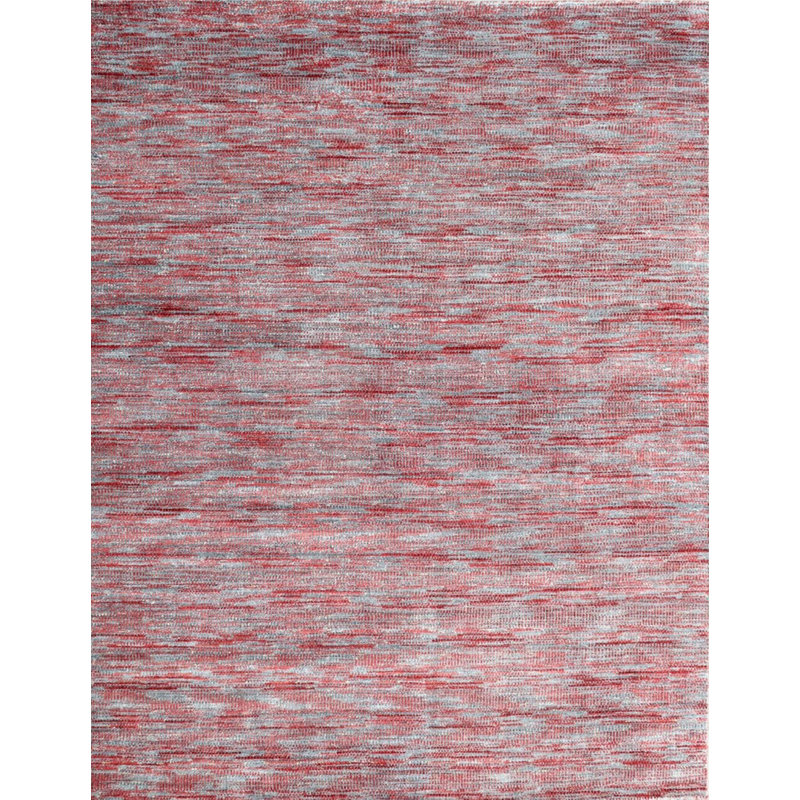 Contemporary One-of-a-Kind Rectangle 8'11" X 12'1" Hand Knotted Area Rug