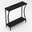 Console étroite de 75 cm avec prises électriques, à placer derrière un canapé ou dans une entrée.-246842893-244474671