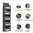 5-Shelf Over Door Hanging Organizer Fabric For Closet-954520267