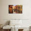 Coucher de soleil romantique à Venise, reproduction d'art sur toile-92828680