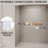 44 - 48 In. W X 72 H Shower Door, Double Sliding Semi-, 1/4" Tempered Glass, , Scratch Corners, Adjustable Installation 44" 48" 72", 6Mm Frame With Angles, Walk-In