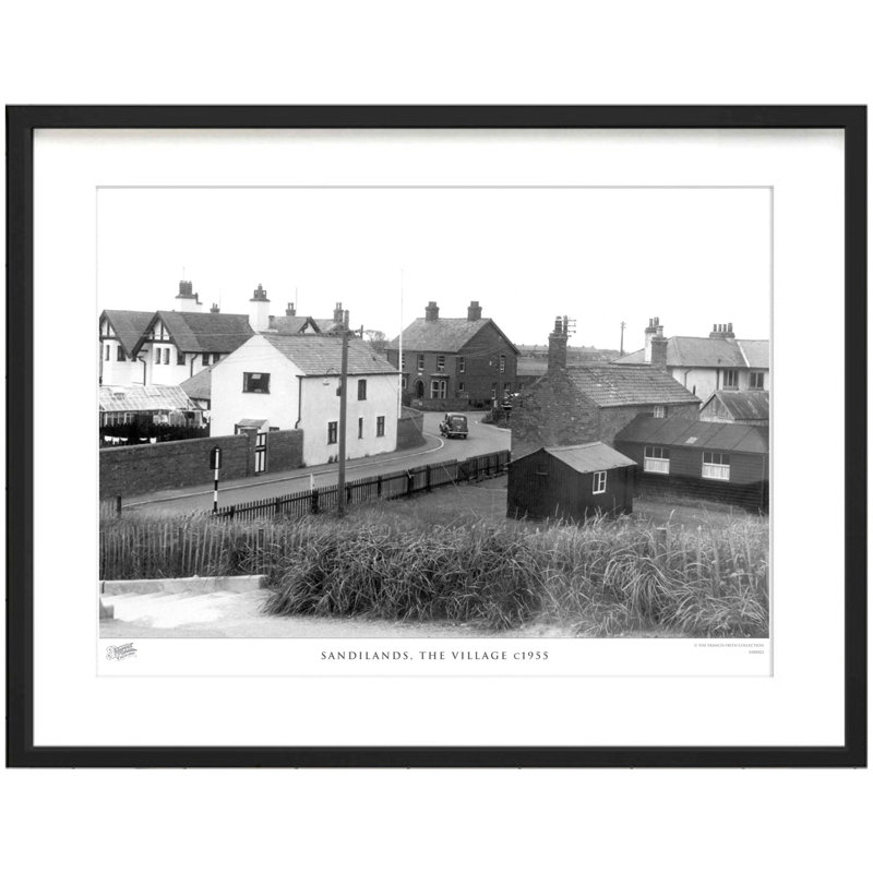 Sandilands, The Village C1955 - Single Picture Frame Print, 48.4cm H x 63.6cm W x 2.3cm D