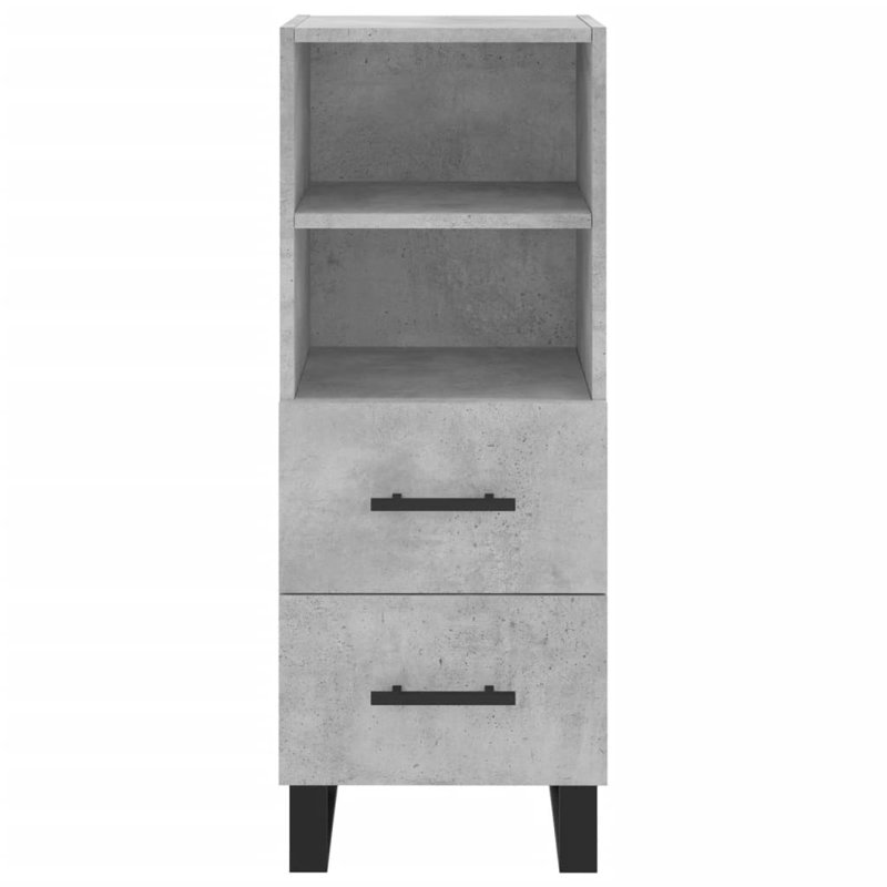 Merette 34.5cm Sideboard, Concrete Grey
