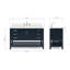 Ensemble de meuble-lavabo simple Magnolia Korede-8116583