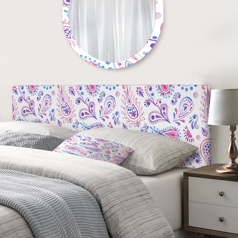 Upholstered Panel Headboard, Queen