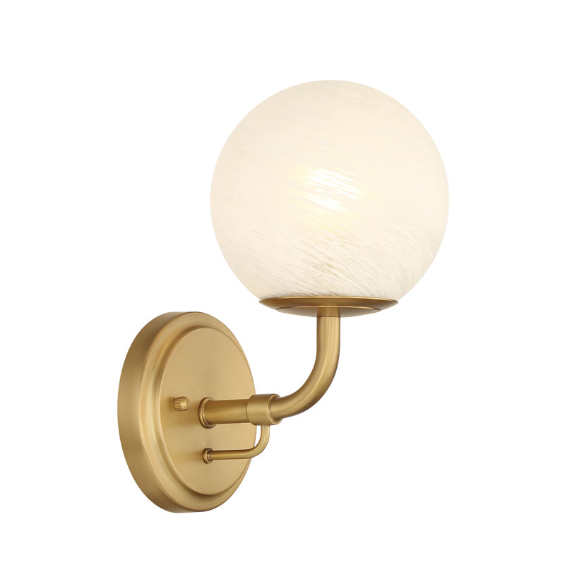 Meuble-lavabo 1 lumière Whitehall, Laiton