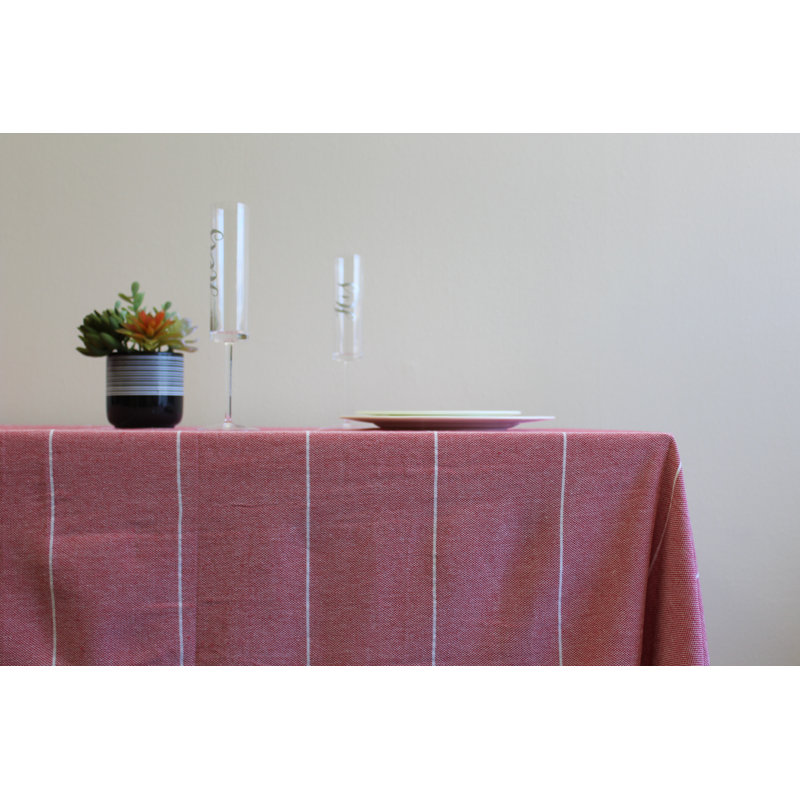 Nappe Cannady, Rouge, L 72 po x l 54 po