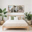 Neutral Cityscape Gallery Framed Wall Art Set, 40 x 30 cm 3 Piece Landscape Canvas Artwork