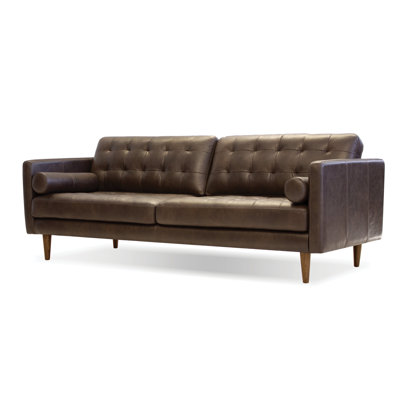 Baldwin 89'' Leather Sofa