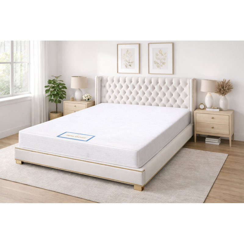 Akono White Noise Open Coil Mattress, Kingsize (5')
