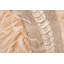 Velvet Lumbar Pillow w/ Feather Trim-663441241