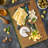 Ambesonne Industrial Cutting Board Large Size Old Windows Multicolor