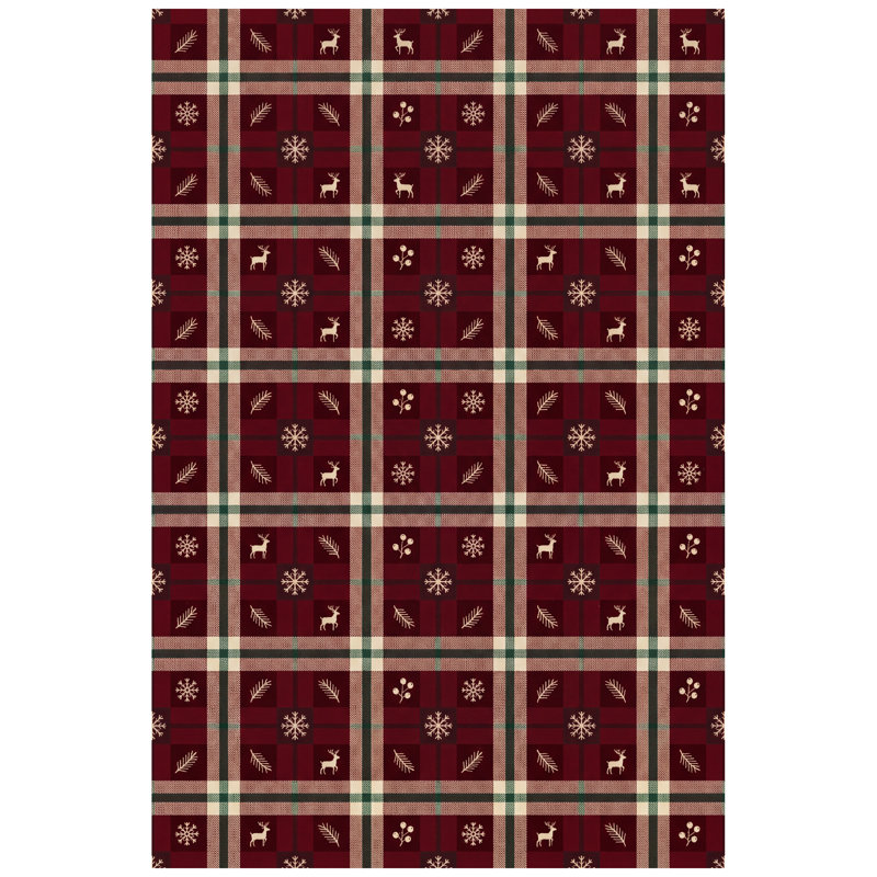 Tapis d'extérieur Ackerley, Rectangle 3 pi 3 po x 4 pi 11 po
