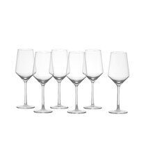 Eternal Night 8 - Piece 8.5oz. Glass Drinking Glass Glassware Set