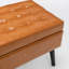 Banc de rangement avec banc de rangement pour l'extrémité de la chambre à coucher-1215661271
