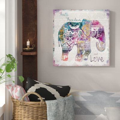 " Boho Elephant "