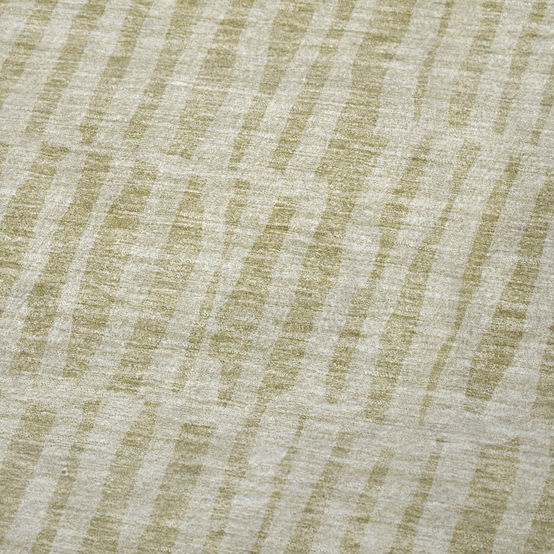 Jeté rayé Addison Sherpa ASB674, Beige
