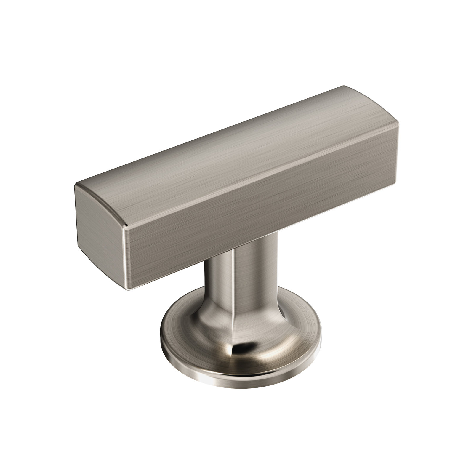 Everett Cabinet Knob, Satin Nickel, 1.75"