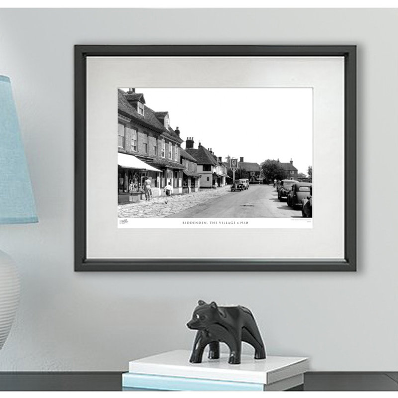 Biddenden, The Village C1960 - Single Picture Frame Print, 45cm H x 60cm W x 2.3cm D