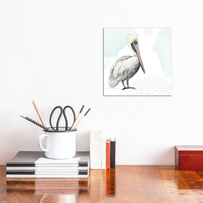 Pelican by Patricia Pinto - Wrapped Canvas Painting