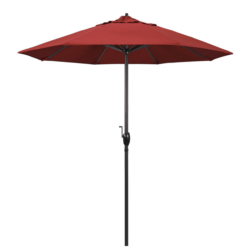 Parasol de marché 7,5 pi Nunez, Rouge - oléfine