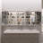 60'' W X 30'' H Frameless Aluminum Medicine Cabinet with Mirror White Rectangular Mirror Recessed or Surface Mount Medicine Cabinet Mirror