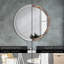 Huldar Glass Flat Wall Mirror