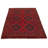 Monseratt One-of-a-Kind 4'1" X 6'5" New Age Wool Area Rug in Red