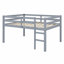 Lit mezzanine en bois avec échelle-1158495975