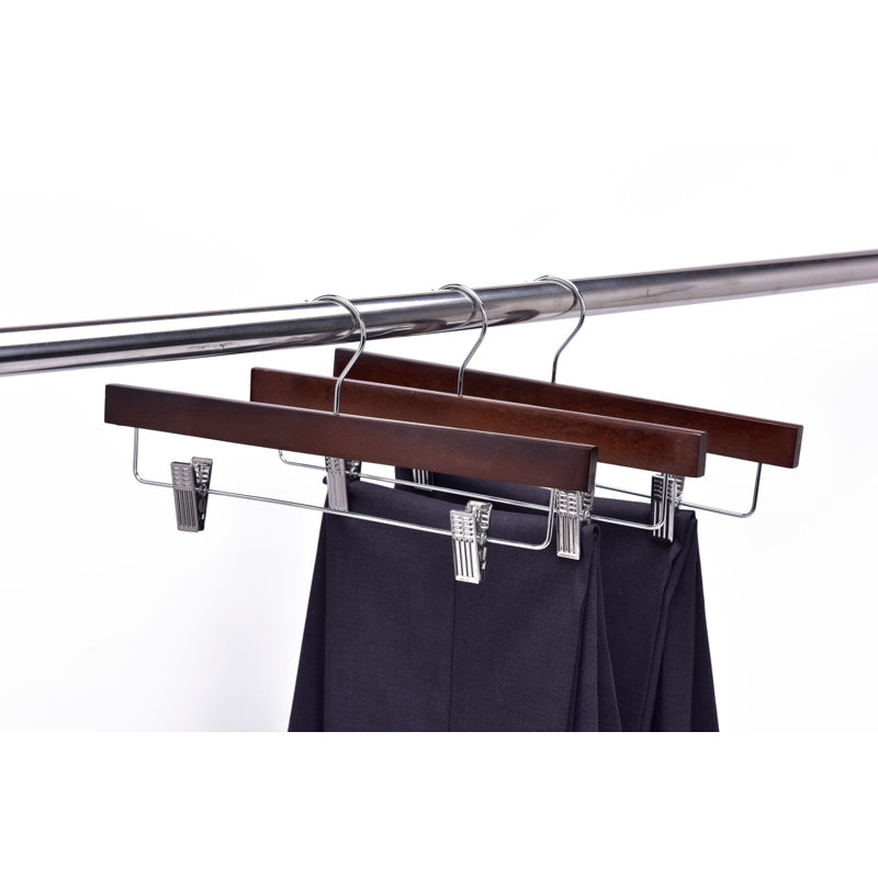 Cintre pour enfants Kimpel, Noyer / crochet chrome
