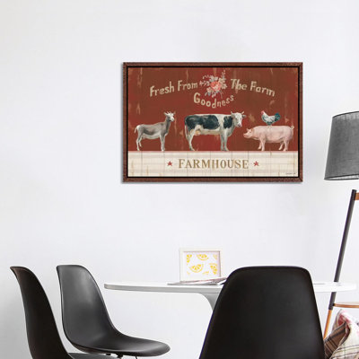 Farm Patchwork II by Danhui Nai - Print on Canvas