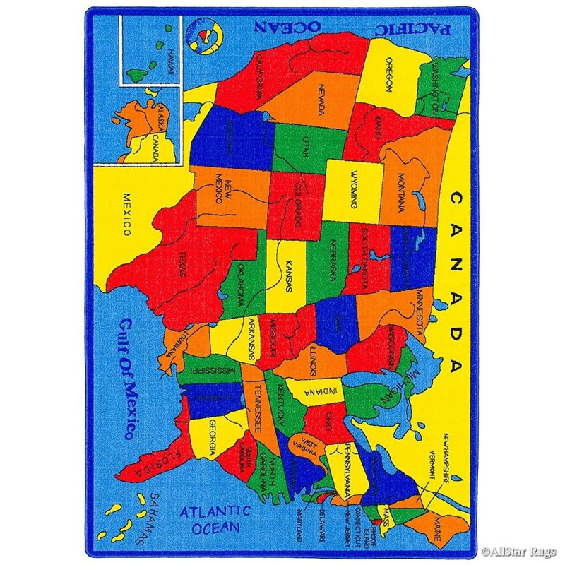 Nylon Rug, Rectangle 3'3" x 4'10"