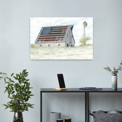 Usa Barn Abstract Contemporary Landscape Architecture Art