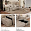 Canapé modulaire 2 pièces rembourré-1909731825