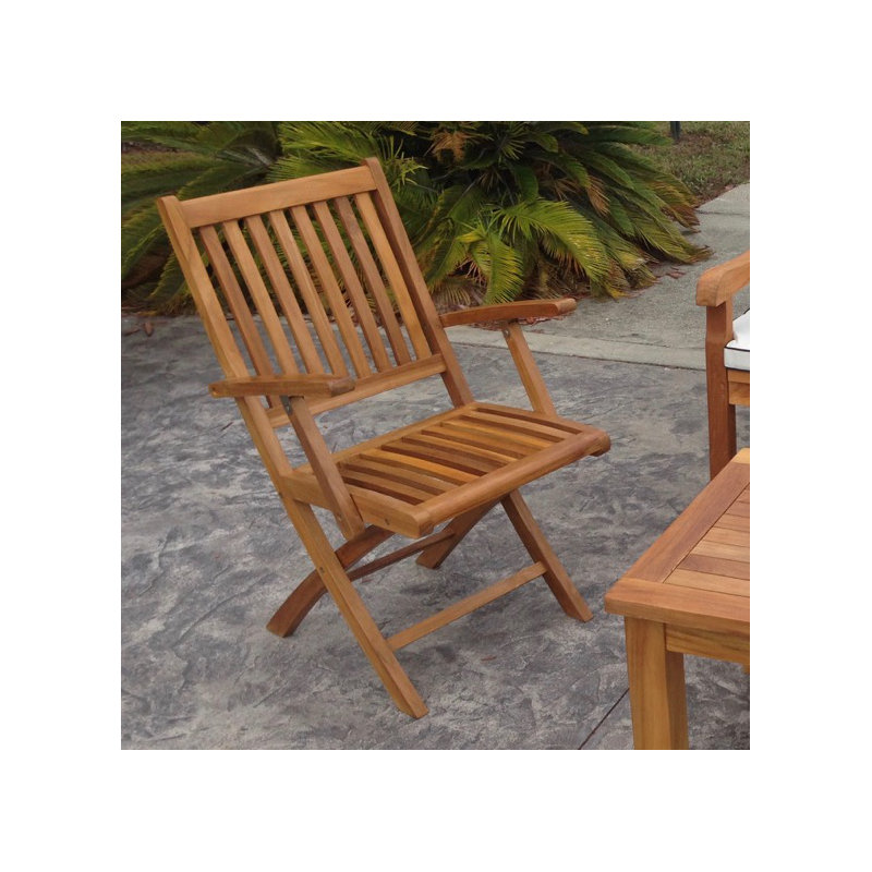 Santa Barbara Outdoor Teak Dining Armchair