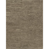 Hand Knotted Area Rug in Dark Brown