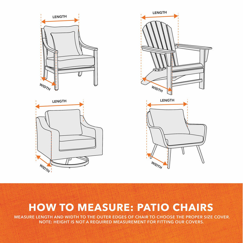 Housse pour chaise de patio Basics