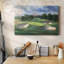 «Golf Course Study III», toile tendue avec châssis-520411881